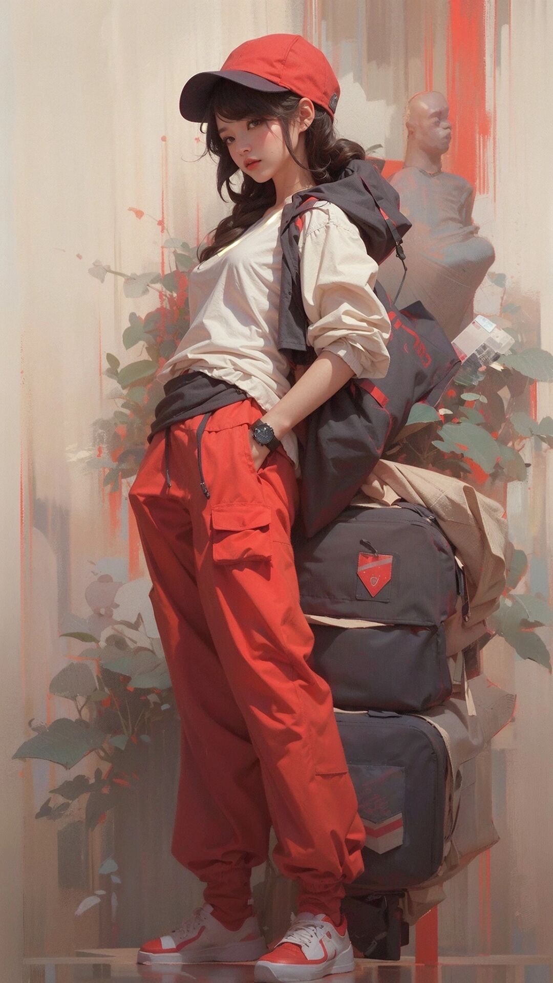 飆爽的美女登場