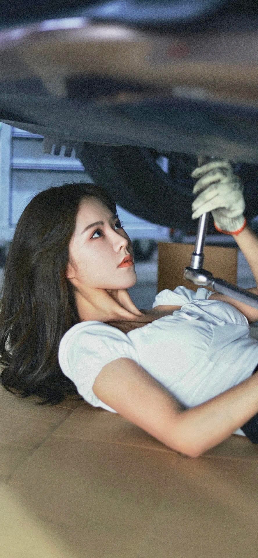这么美的修车红我爱了