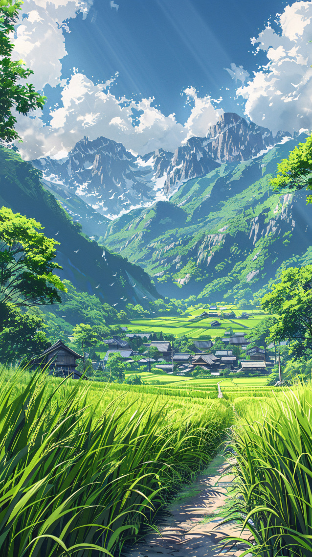 治愈乡村小道