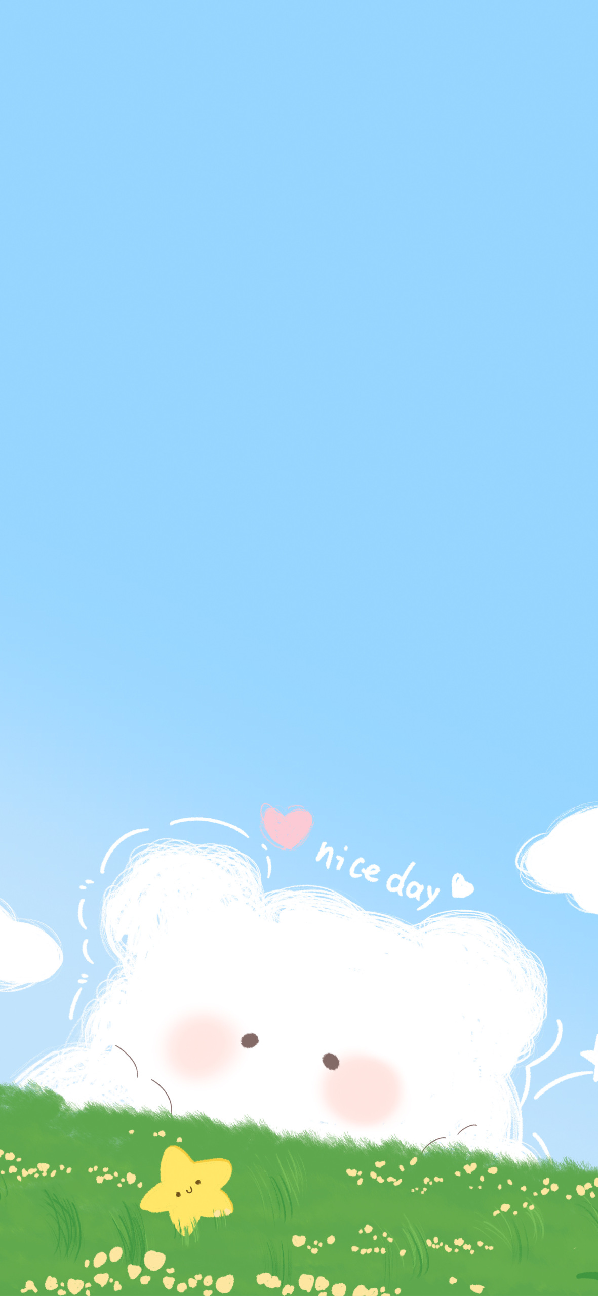 春日治愈可爱主屏壁纸 | nice day