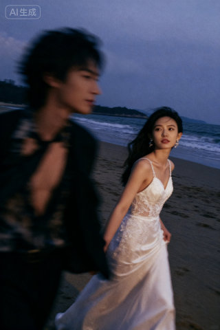海边婚纱