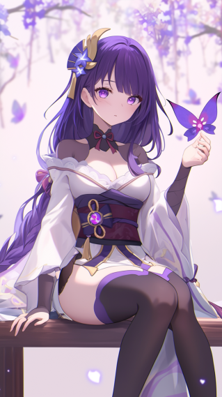 原神可爱的雷神