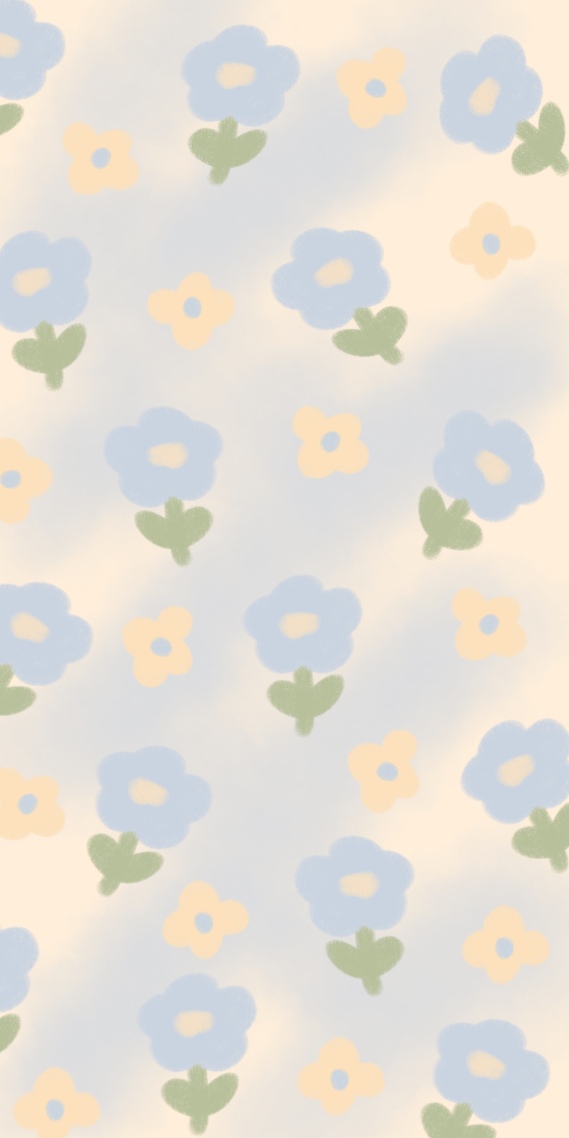藍色小碎花