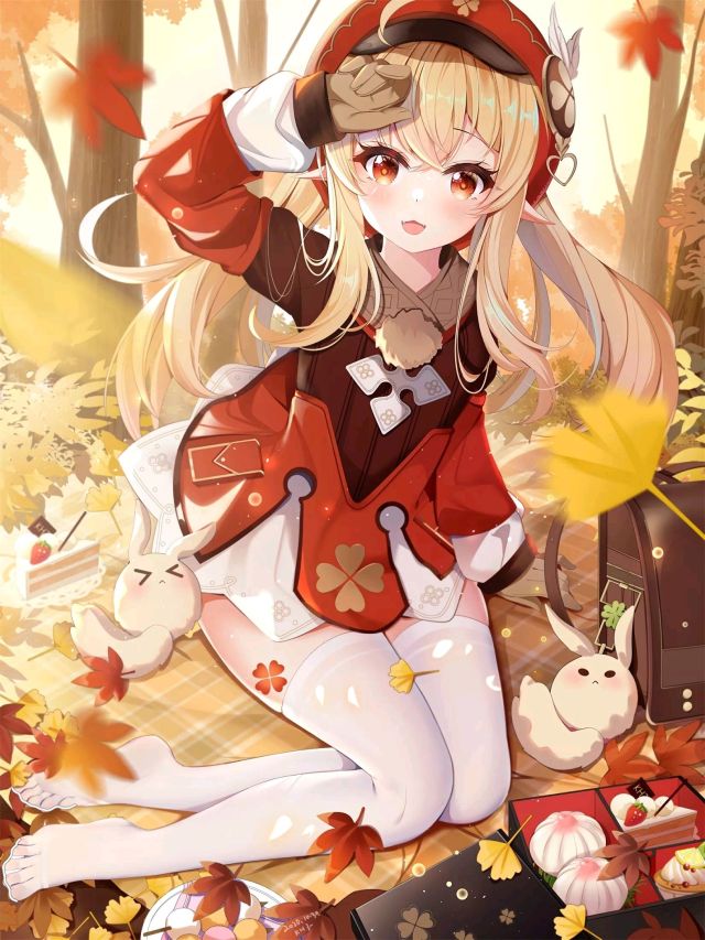 原神·白丝可爱可莉