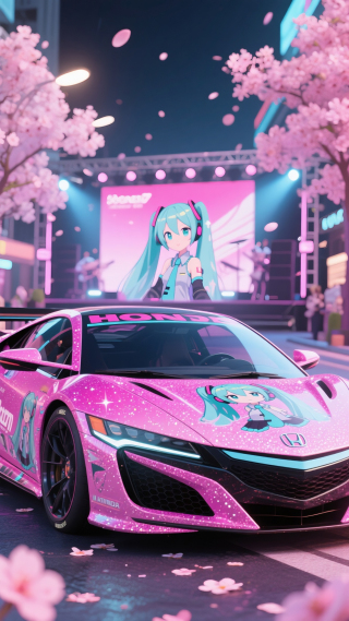 初音未来跑车