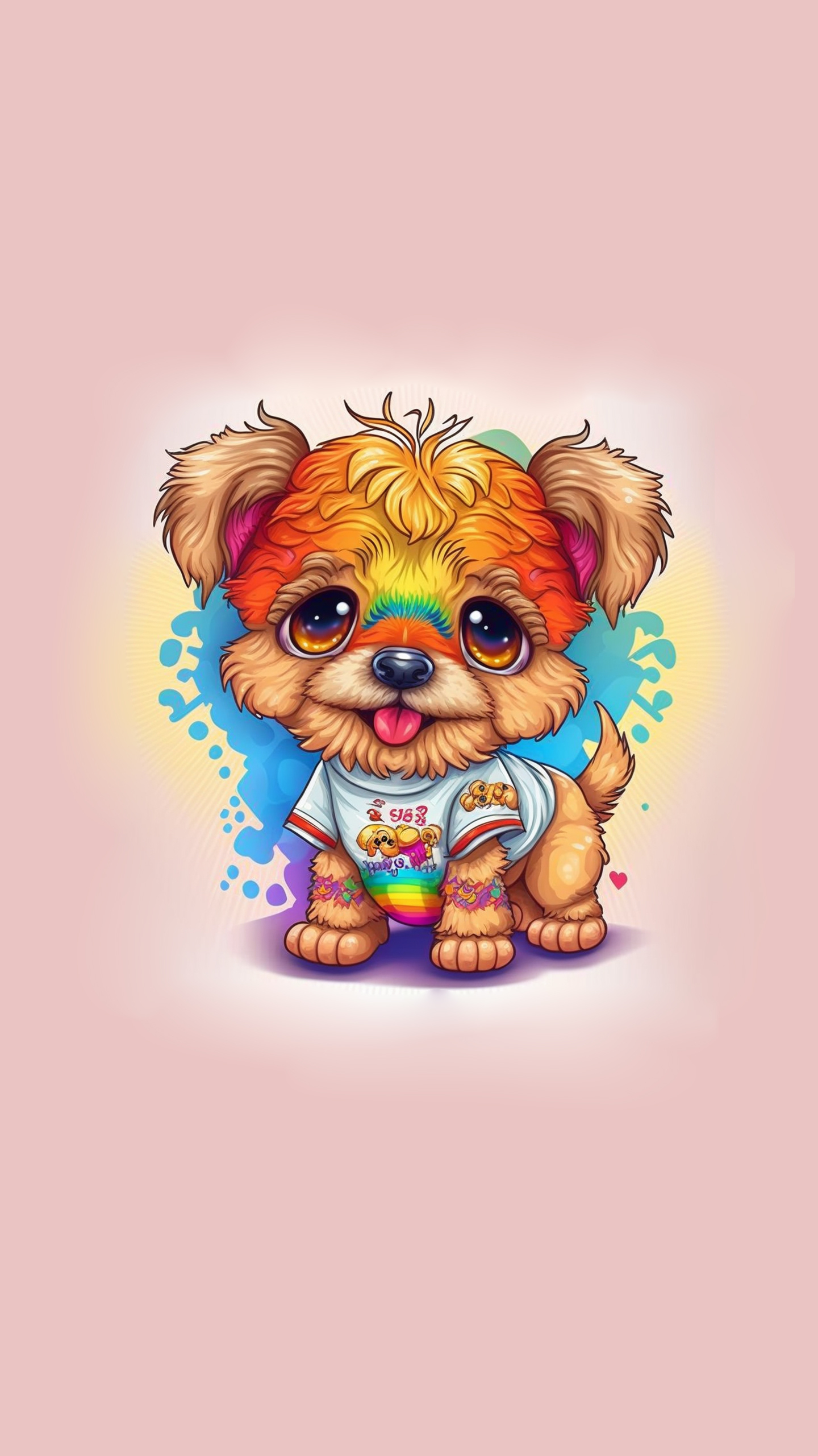 可爱的小长毛