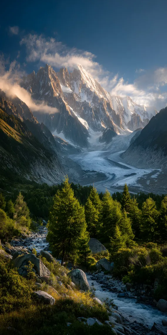 金山沐光，冰河入梦