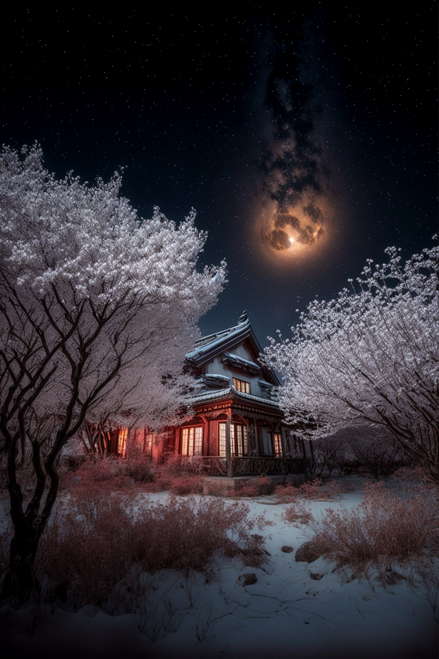 梅花小院
