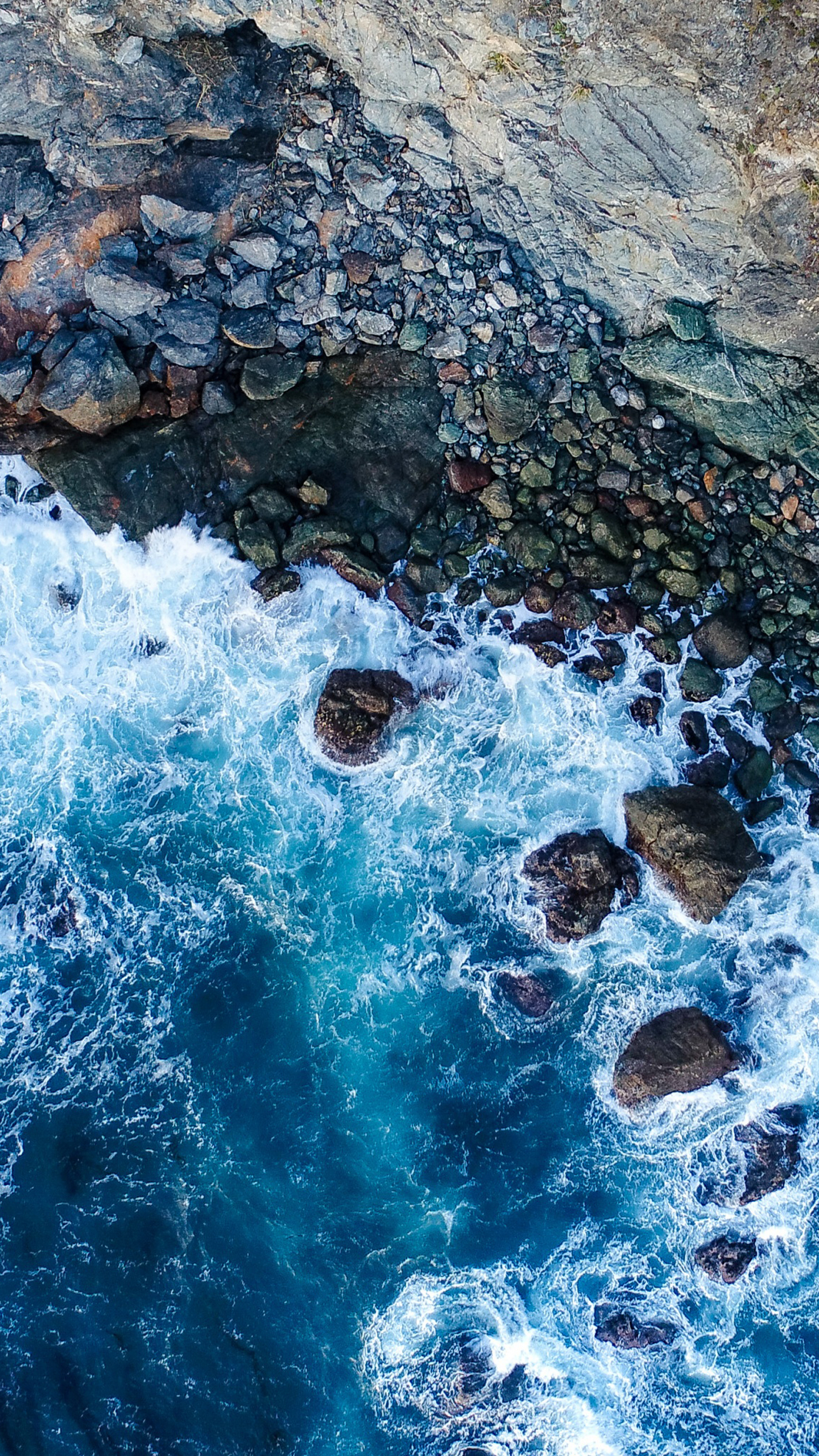 海岸和海水交界線