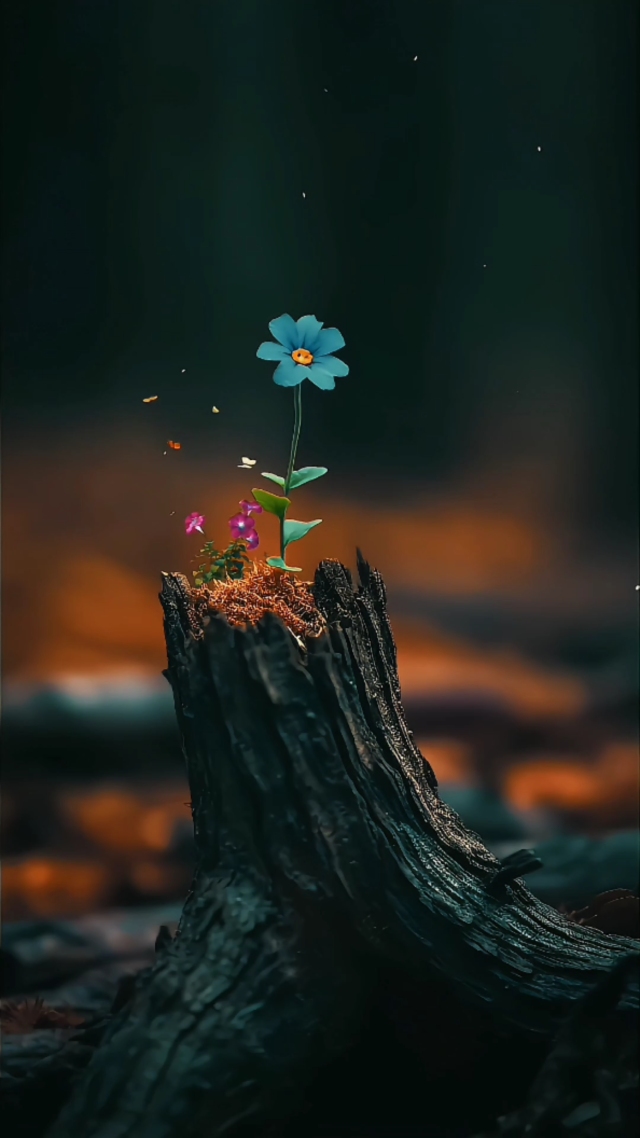 孤单的一朵花