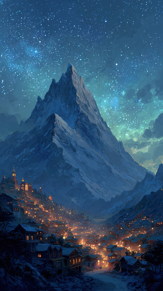 壯麗雪山