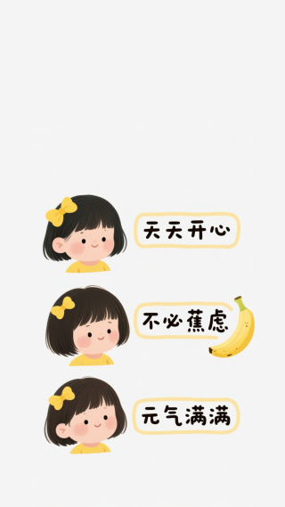 天天开心 不必蕉虑 元气满满