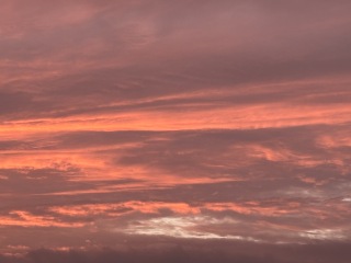 风景晚霞之美