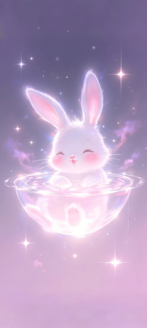 琉璃盏里的兔兔星梦