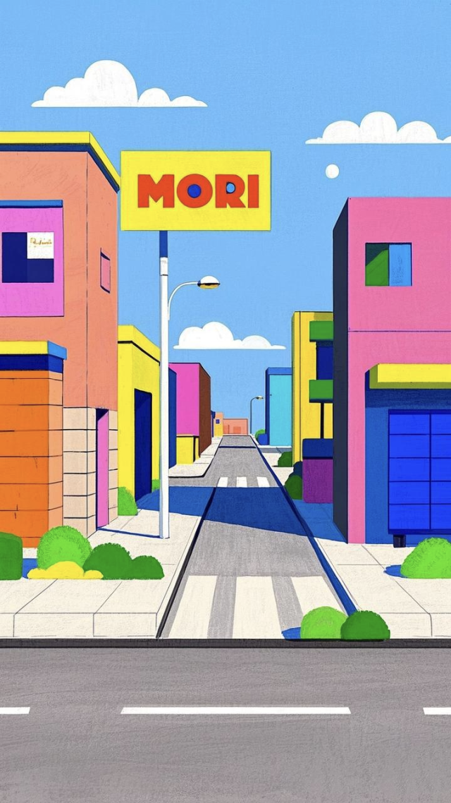 卡通街道