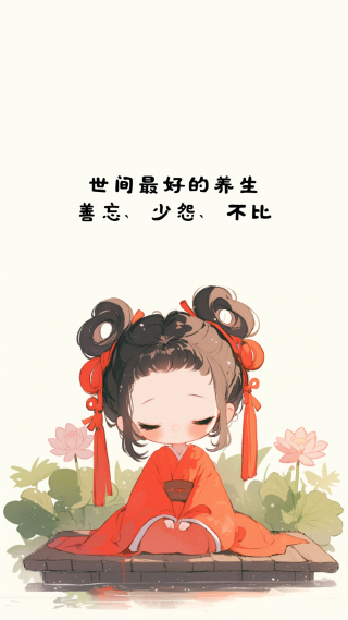 世间最好的养生善忘，少怨，不比
