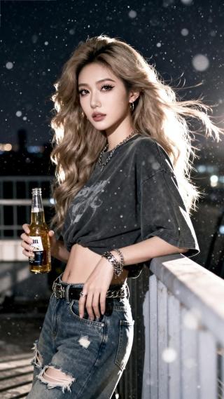 天台吹风