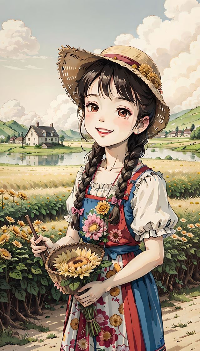 田园女孩