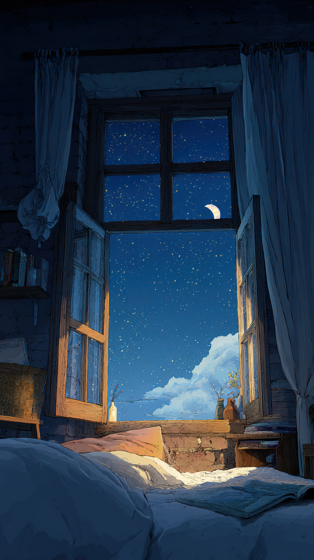 安靜的夜晚