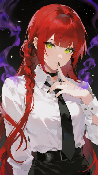 红发美女