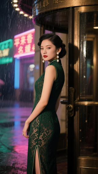 民国风百乐门美女