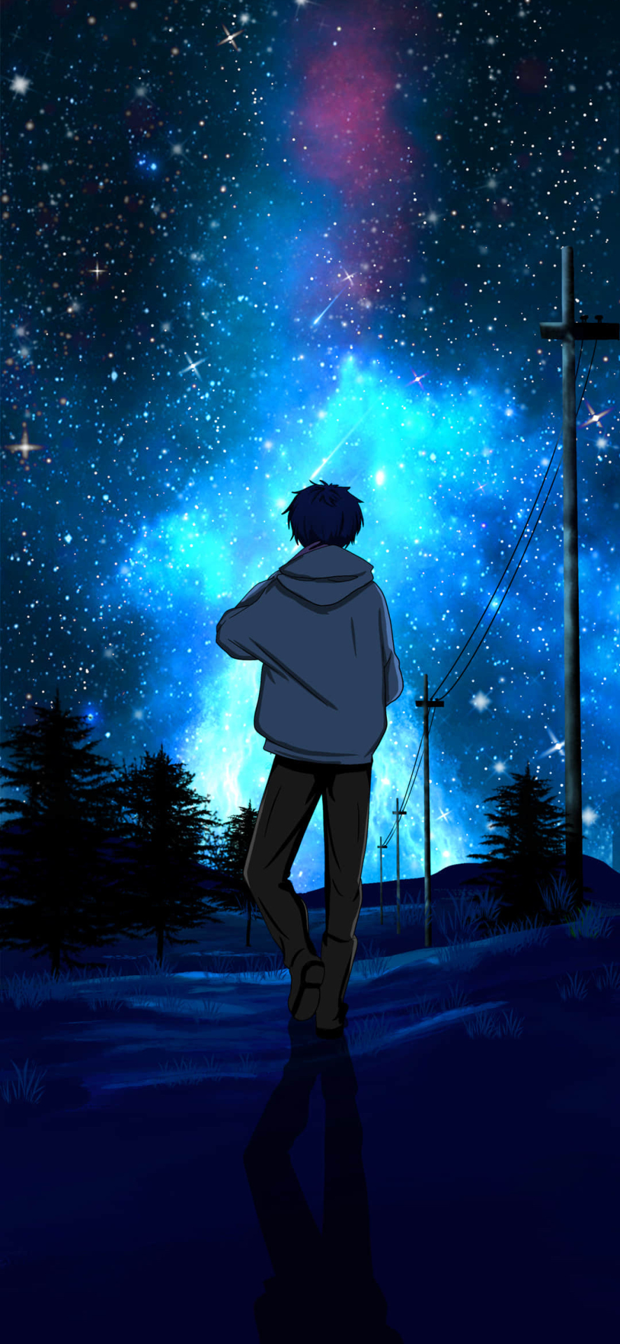 星空情侶男
