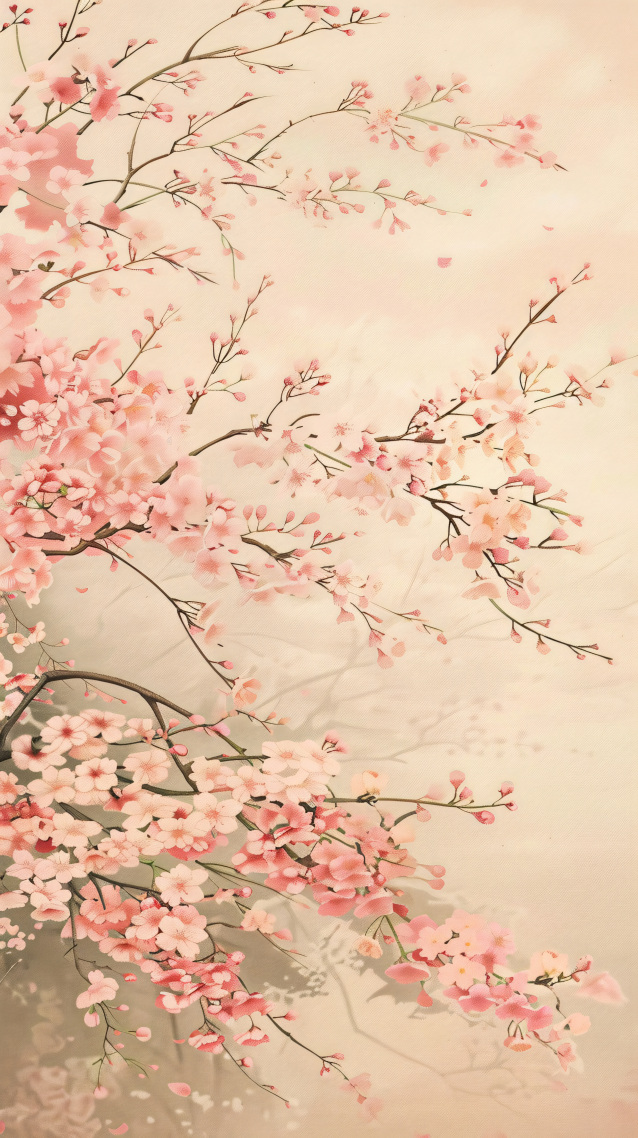 粉色红梅