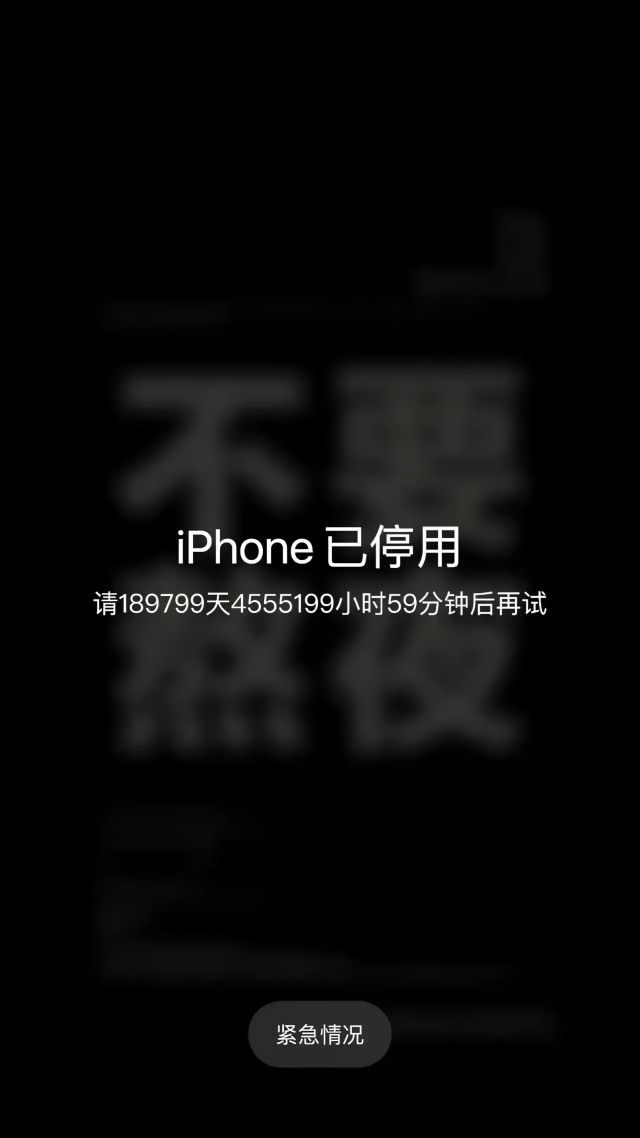4KiPhone停用壁紙