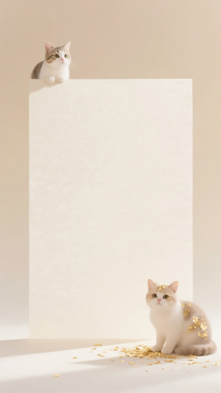 小猫简约壁纸