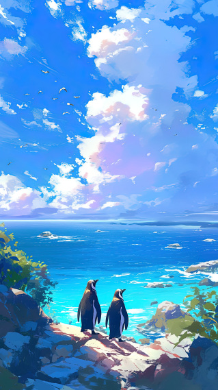 海岛企鹅
