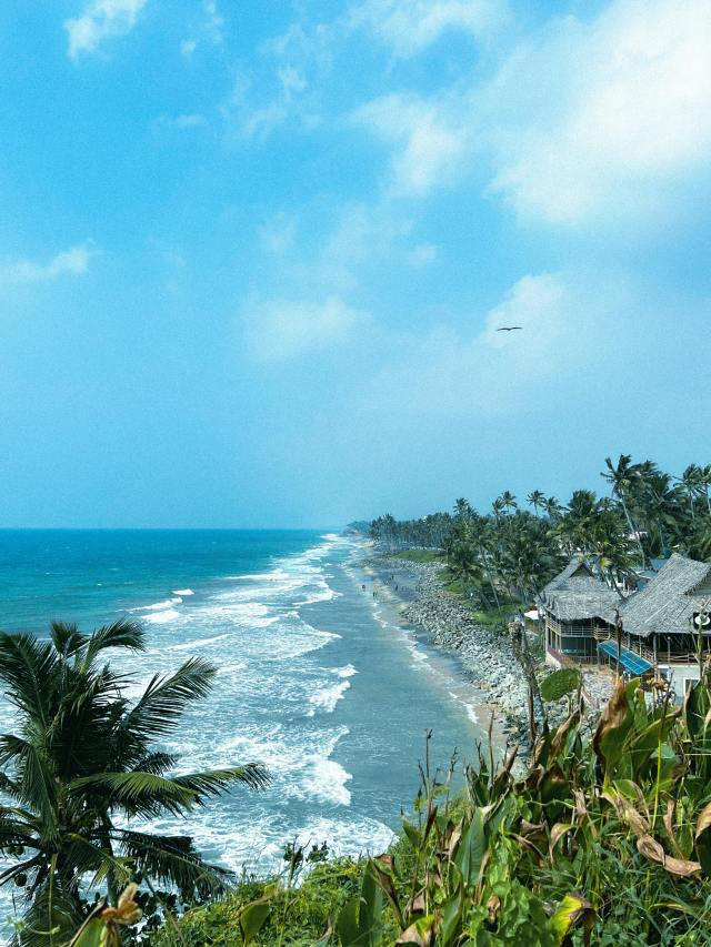 藍天白雲高清海景