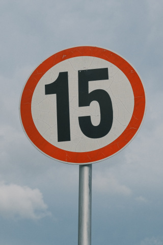 15路牌