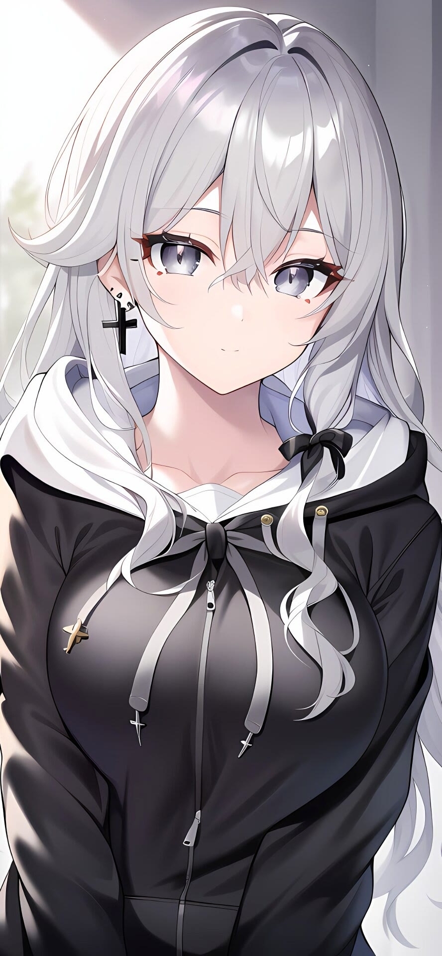 銀髮少女