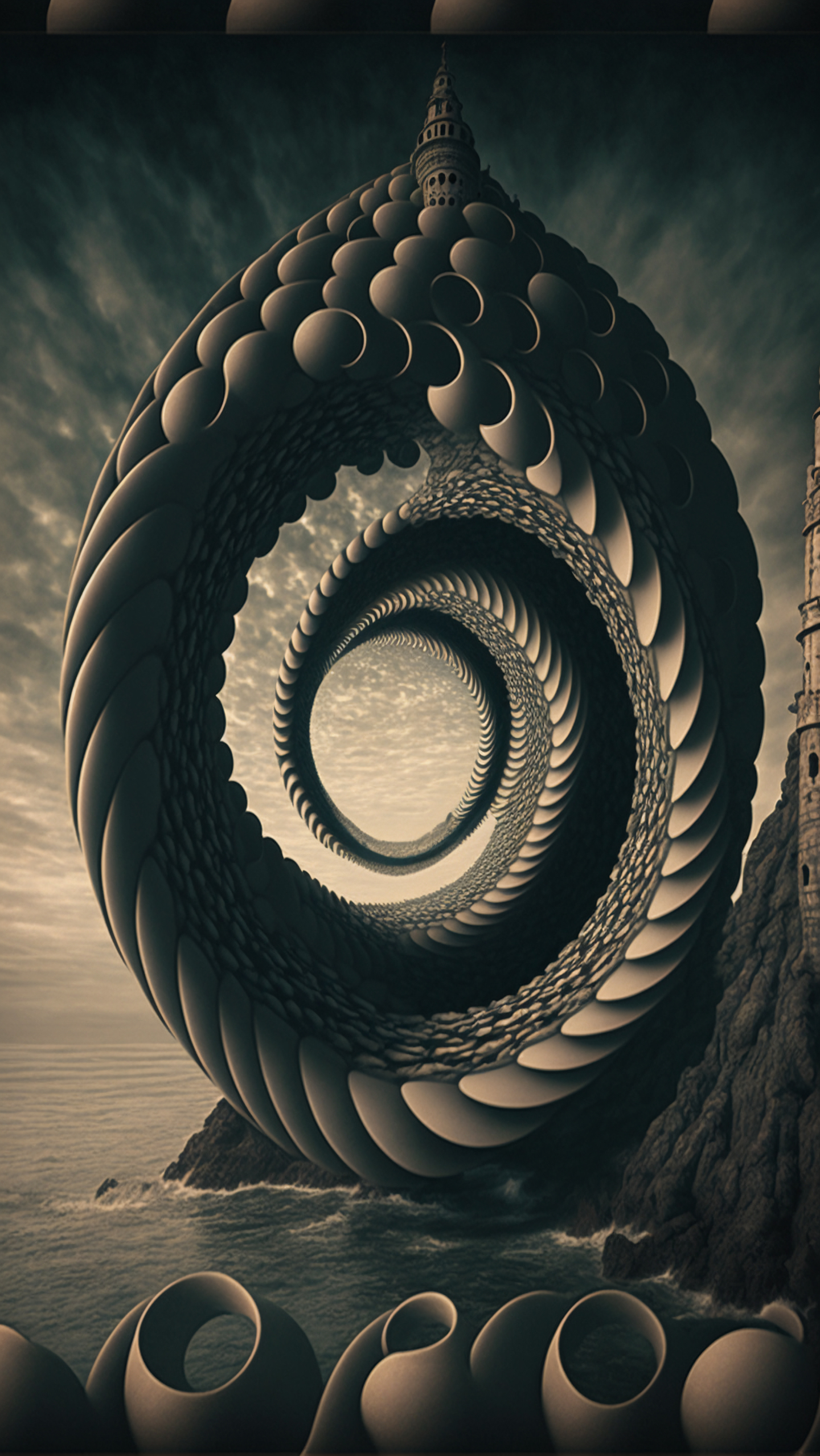 魔幻海邊