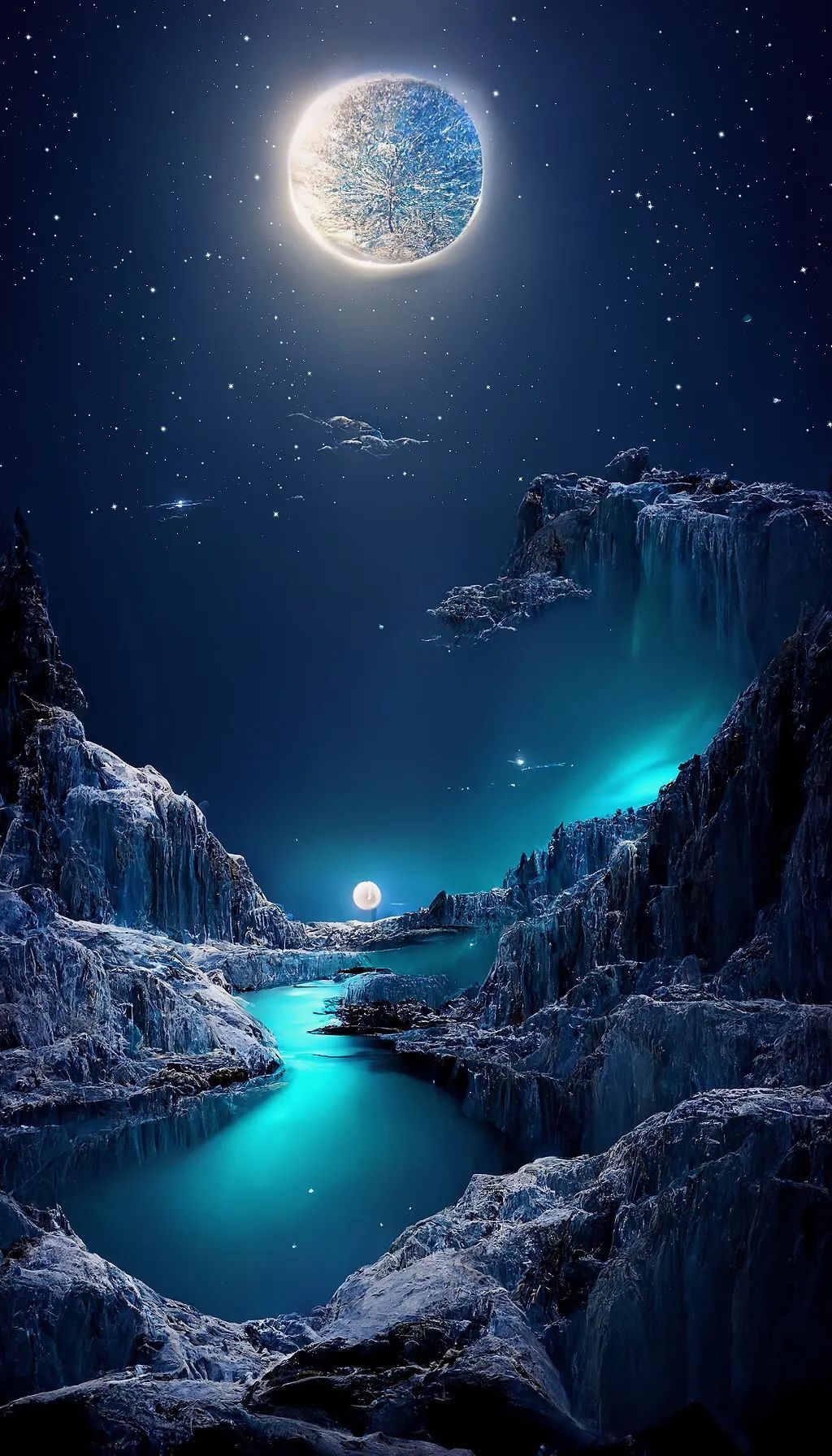美丽的风景，一个人欣赏。