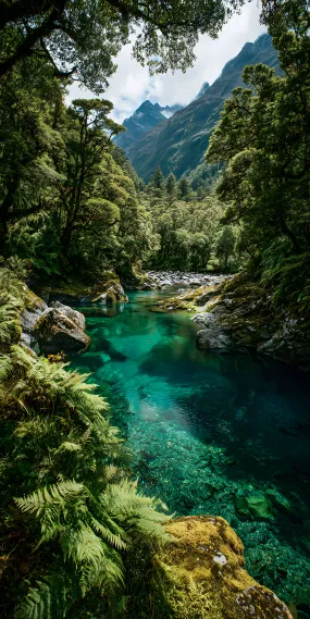 绿野秘境 ，山涧碧心