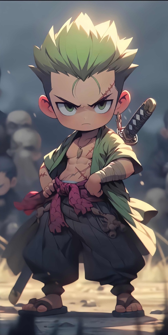 索隆(动漫手机静态壁纸) - 动漫手机壁纸下载 - 元气壁纸