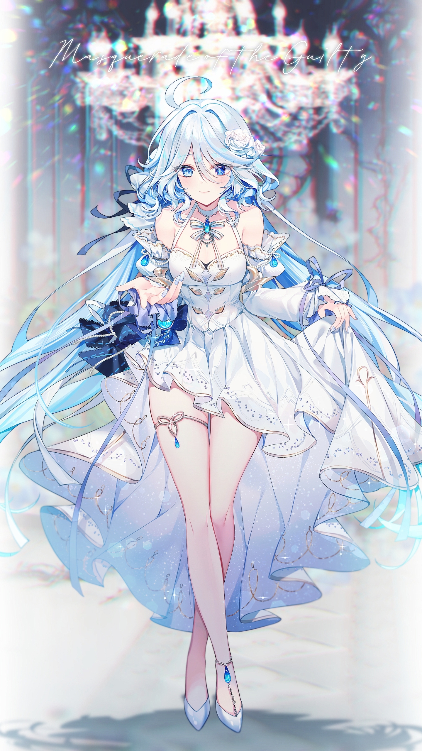 銀髮少女