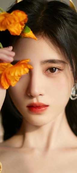 鞠婧祎怼脸照