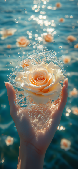 水中花