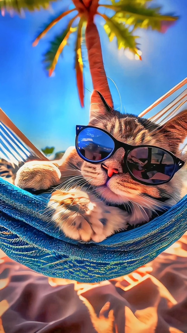 一只吊猫