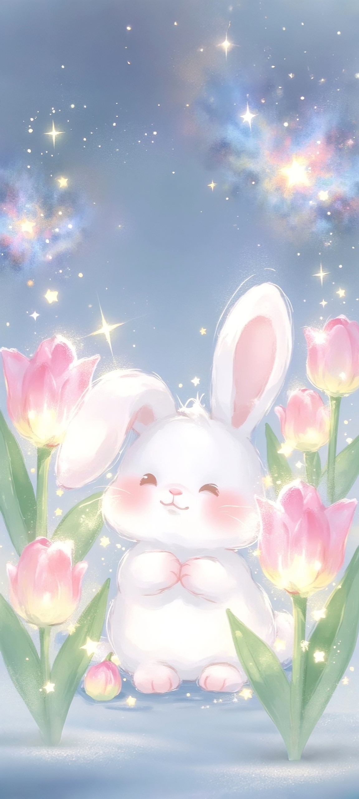 鬱金香小兔
