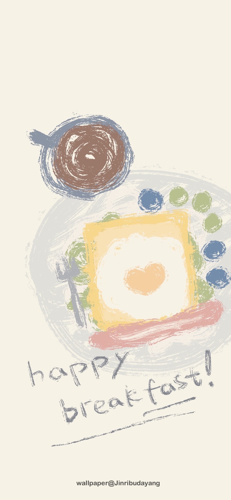 happy breakfast！