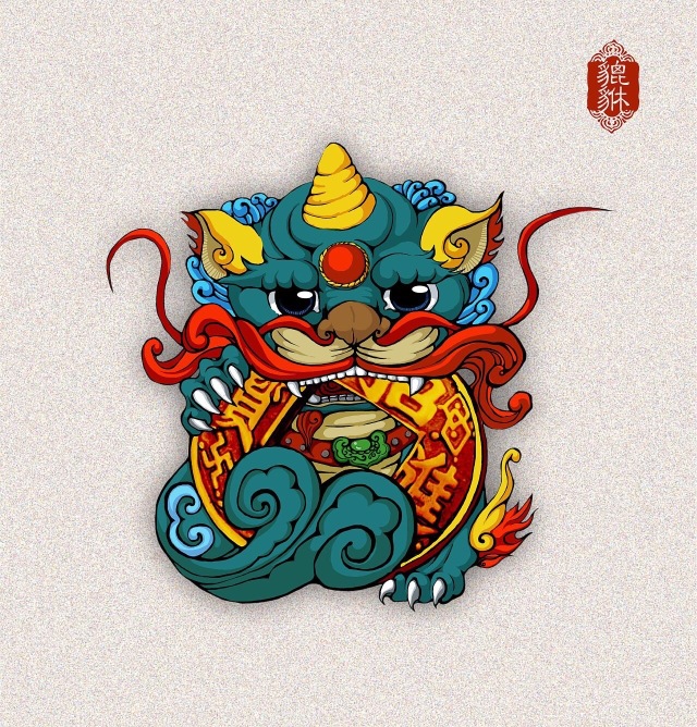 上古神兽貔貅招财