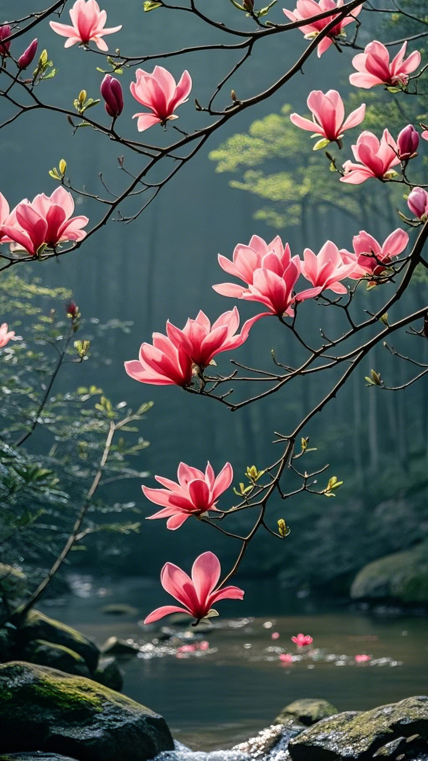 林間花海
