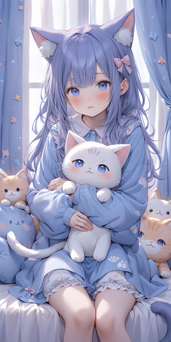 可愛貓女