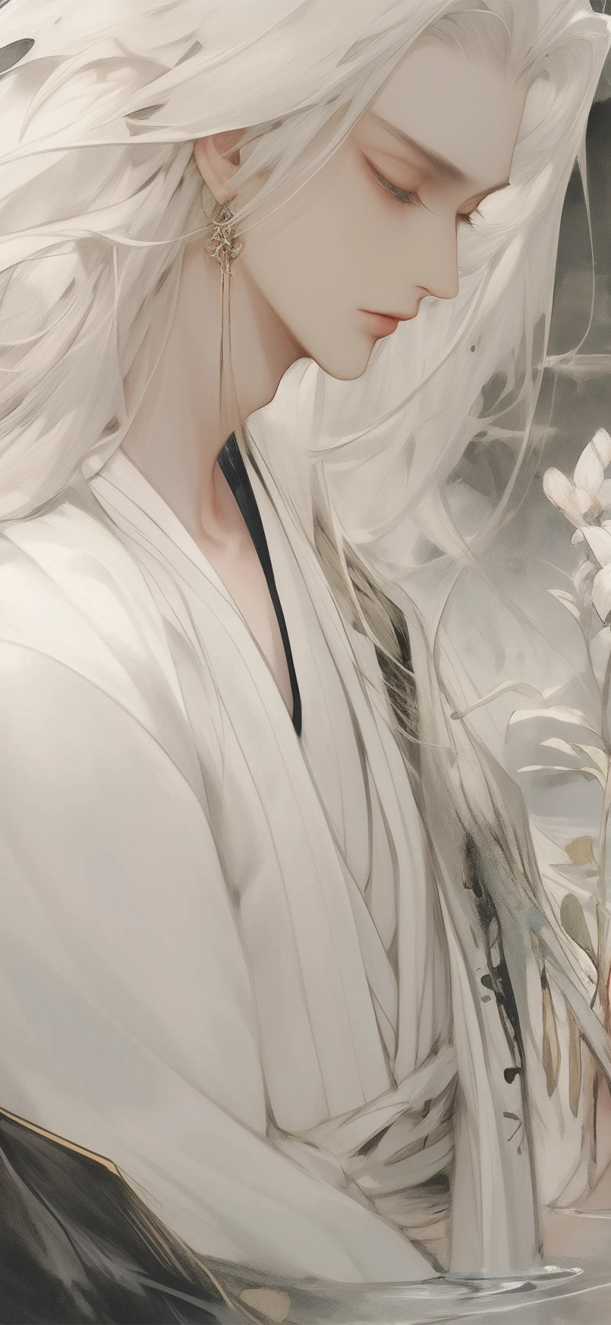 高冷古風美男