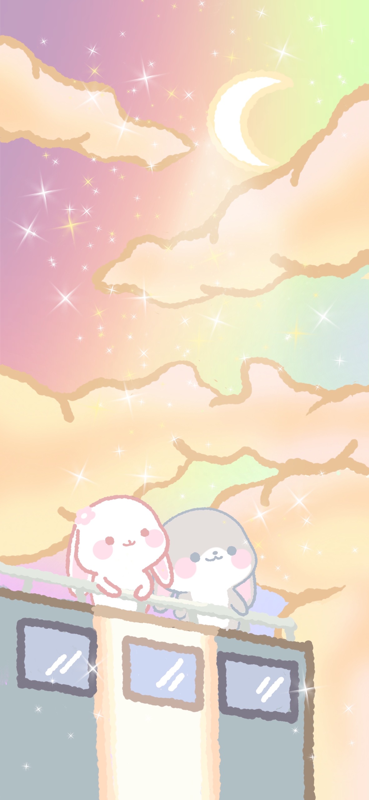月光洒下
