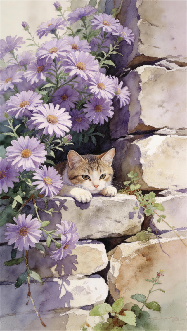 小花猫咪