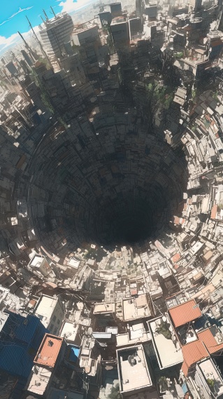 坍塌城市